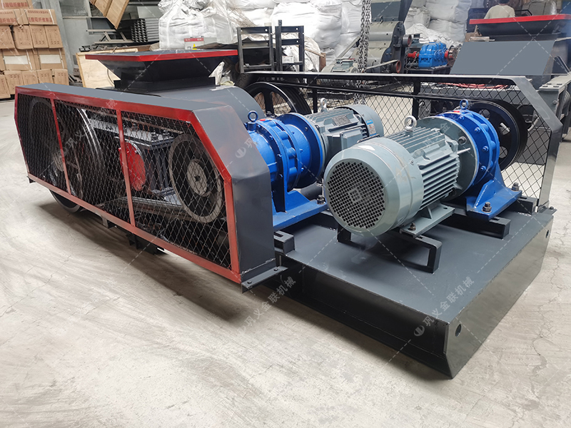 2PG610X400對輥破碎機發貨圖片_發往河北石家莊_破碎石灰石