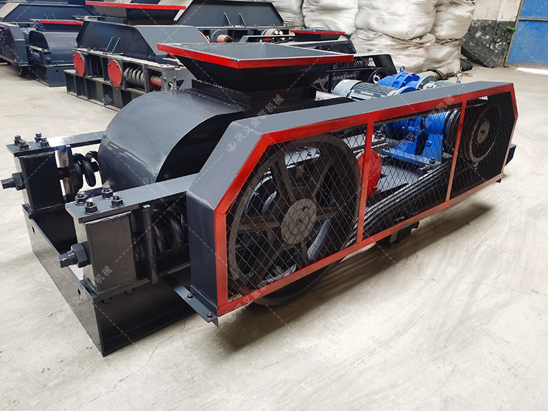 2PG610X400對輥破碎機發貨圖片_發往河北石家莊_破碎石灰石 2PG610X400對輥破碎機發貨圖片_發往河北石家莊_破碎石灰石