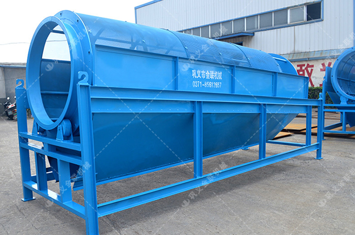 兩臺GTS1545無軸滾筒篩沙機發貨圖片_發往廣東佛山_篩分砂子